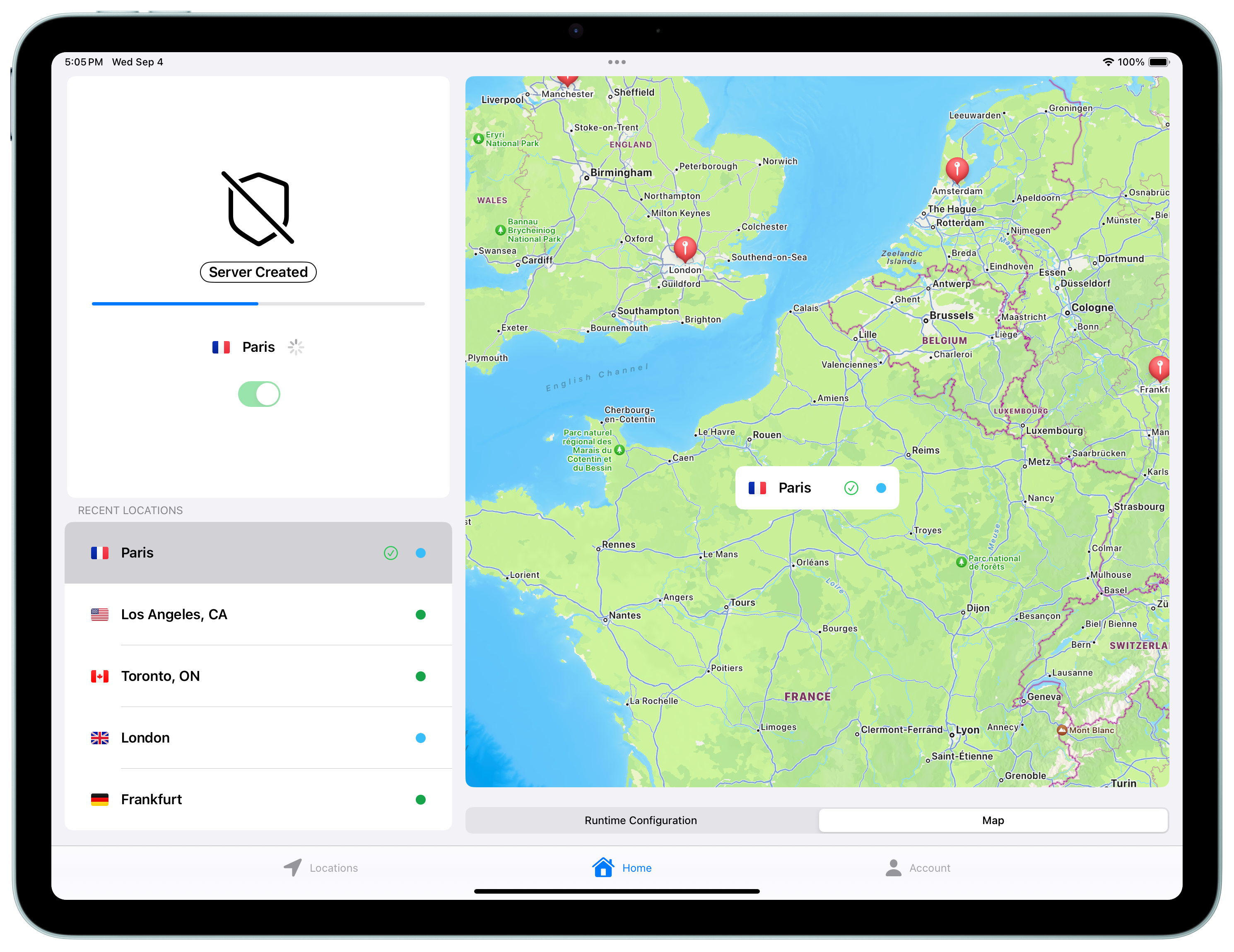Virginia VPN on iPad